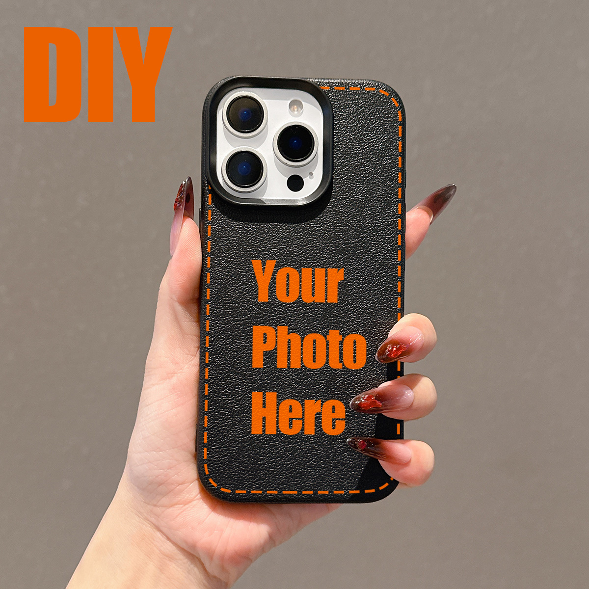Vivo X200 - DIY Fashion Customized Lichee leather pattern