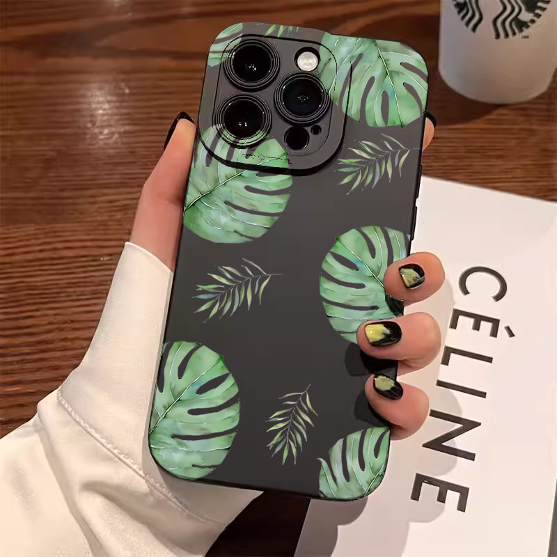 Samsung Galaxy A55 - Palm Tree Leaf Flower Phone Cases