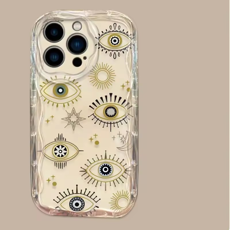 Wavy Edge TPU Phone Case For i - Apple Iphone 15 Pro Max ulasan dan harga