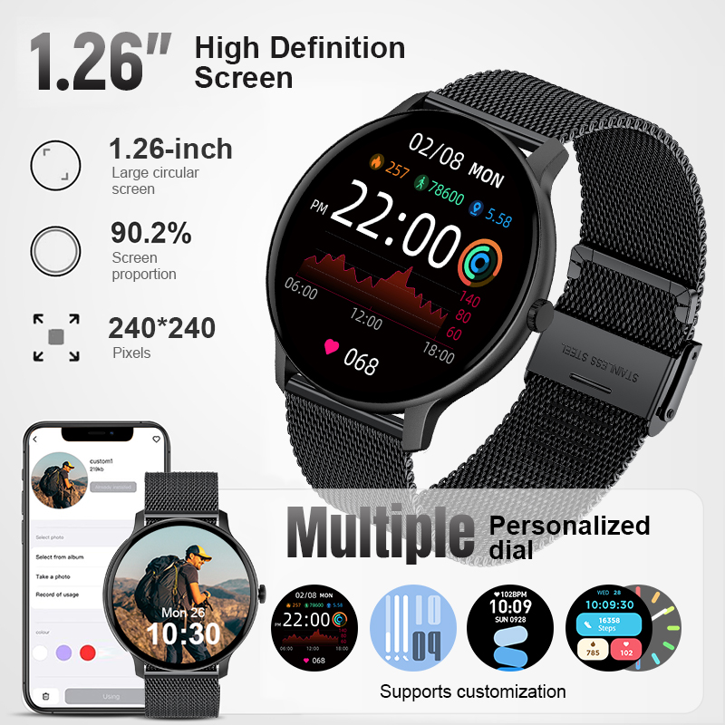 2026 Smart Watch Men Health Mo - Breath Rate Monitor ulasan dan harga