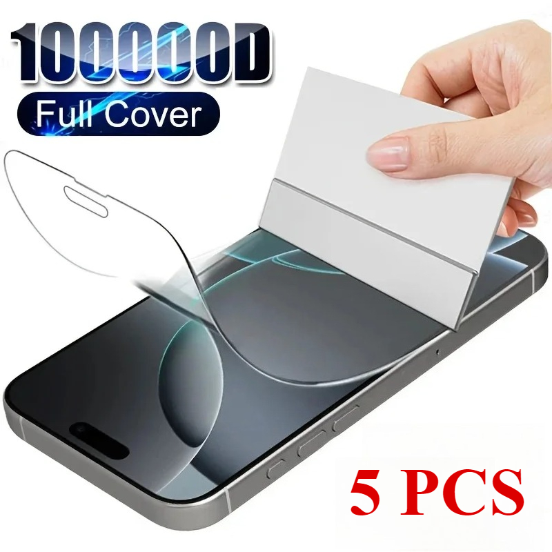 1-5PCS Soft Silicone Hydrogel  - Oppo Reno 12 ulasan dan harga